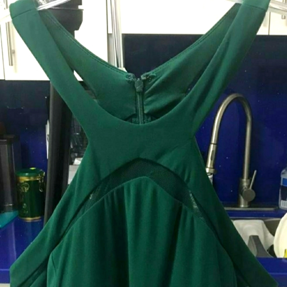 Nightway Green Maxi Dress Size 16